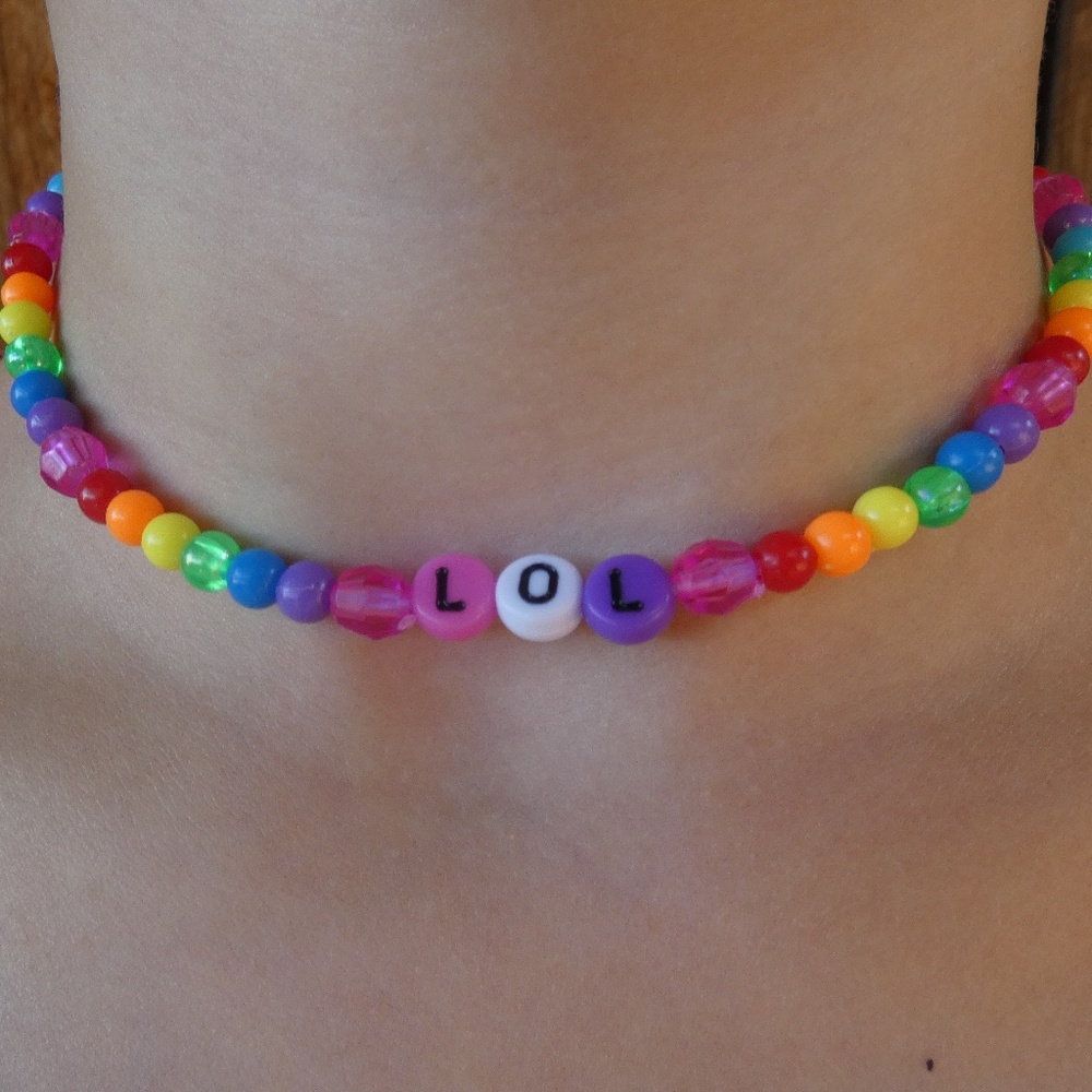 Homemade LOL Necklace